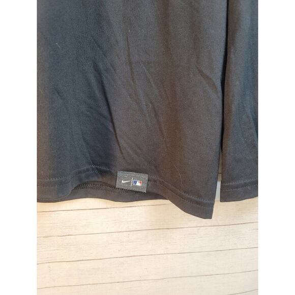 COLORADO ROCKIES MLB THE NIKE DRI FIT LONG SLEEVE IN BLACK, SZ XL - Picture 2 of 13